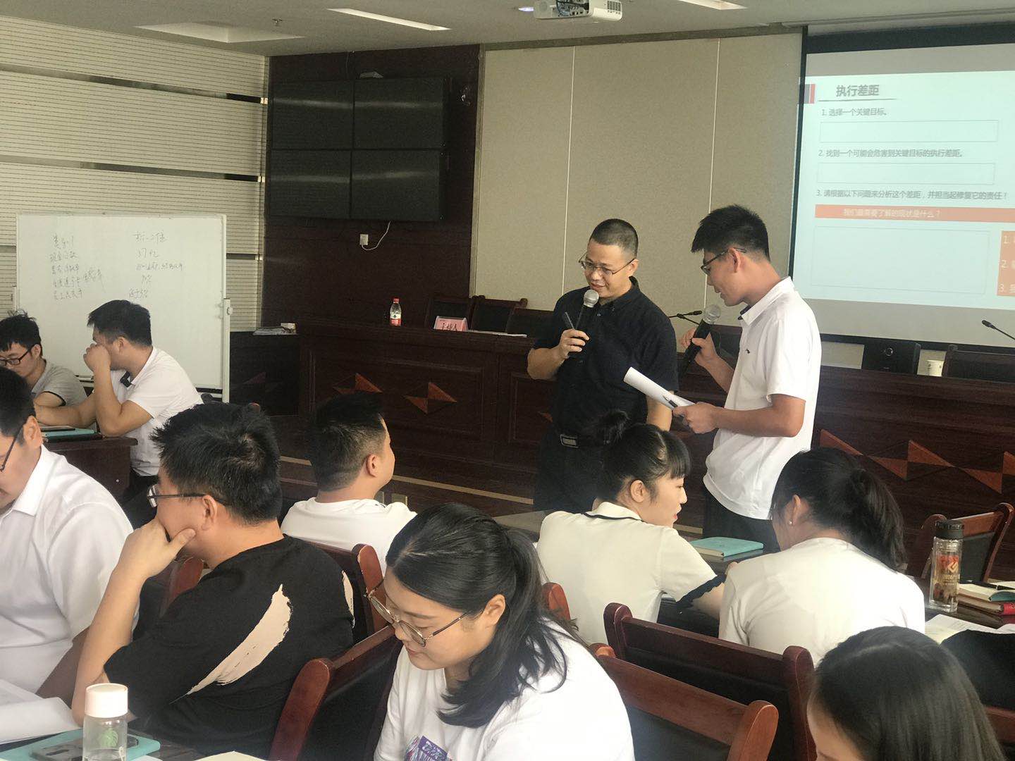 2020年7月4日胡建华老师安徽建投地产第二次返聘《赢在高效执行力》，圆满结束！