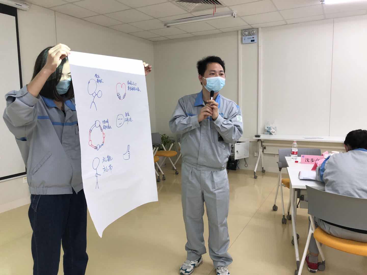 王晓珑老师11月7日在苏州为某企业讲授《五星服务意识与服务技巧》