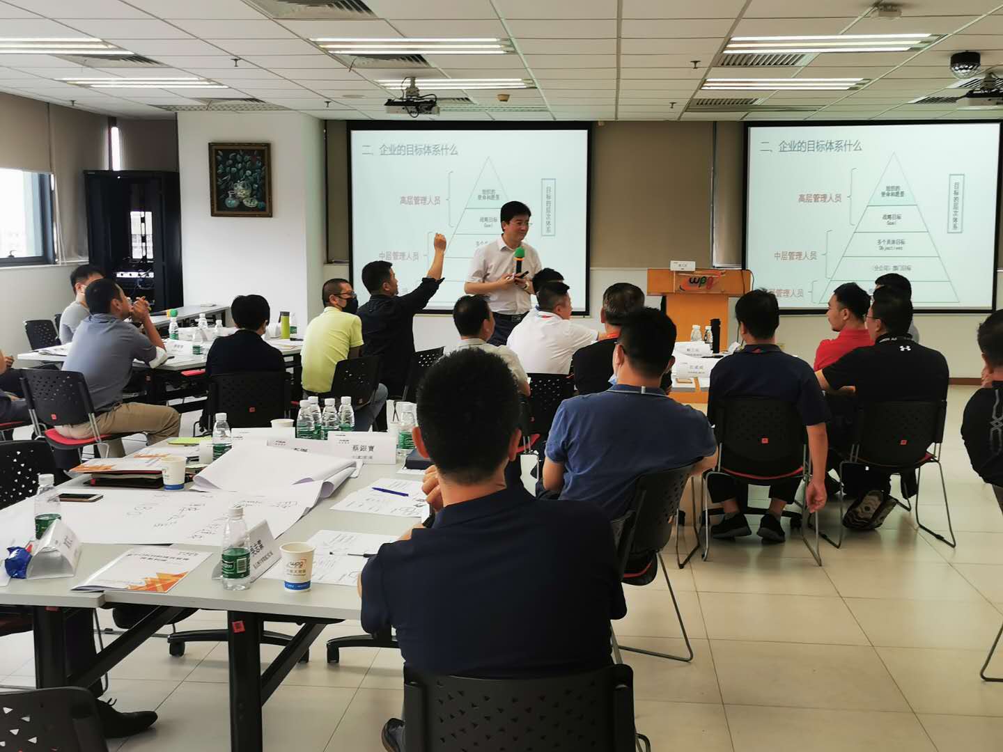 杨文浩老师-9月9日商贸集团行业讲授《基于目标的关键结果（OKR）绩效管理》课程