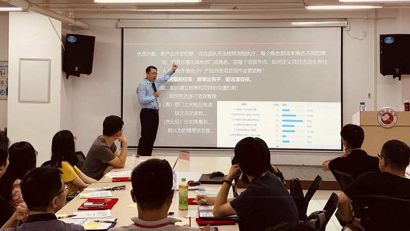 【肖振峰老师】6月13日给某电子上市公司的企业项目化运作课程圆满结束