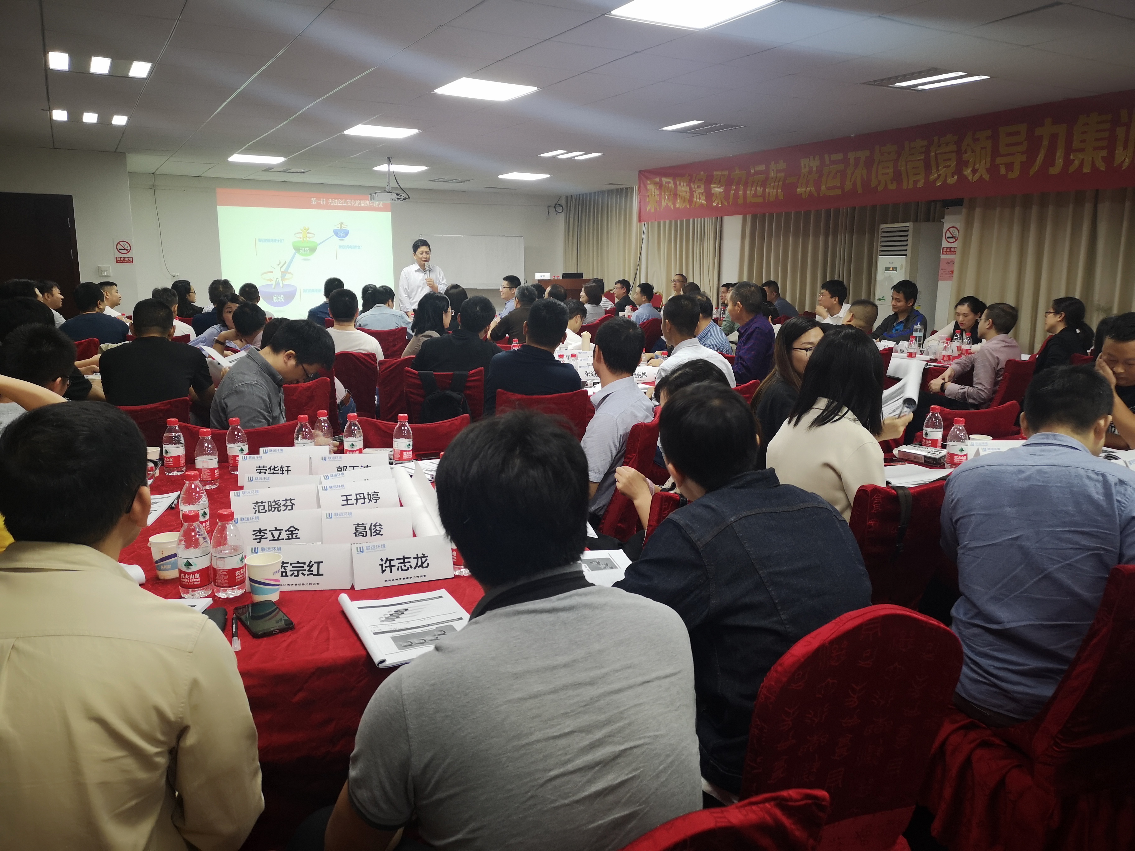 左京老师9.25号给=杭州某企业讲授 《高绩效团队打造课程》圆满结束