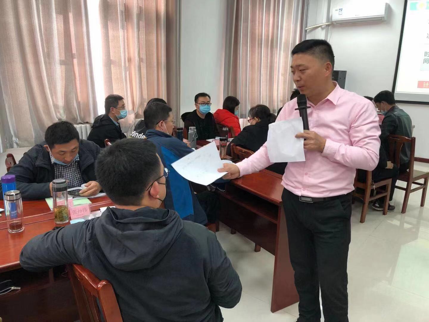 陶建科老师11月11日在河南给中原油田《企业转型与成本管控》课程圆满结束!