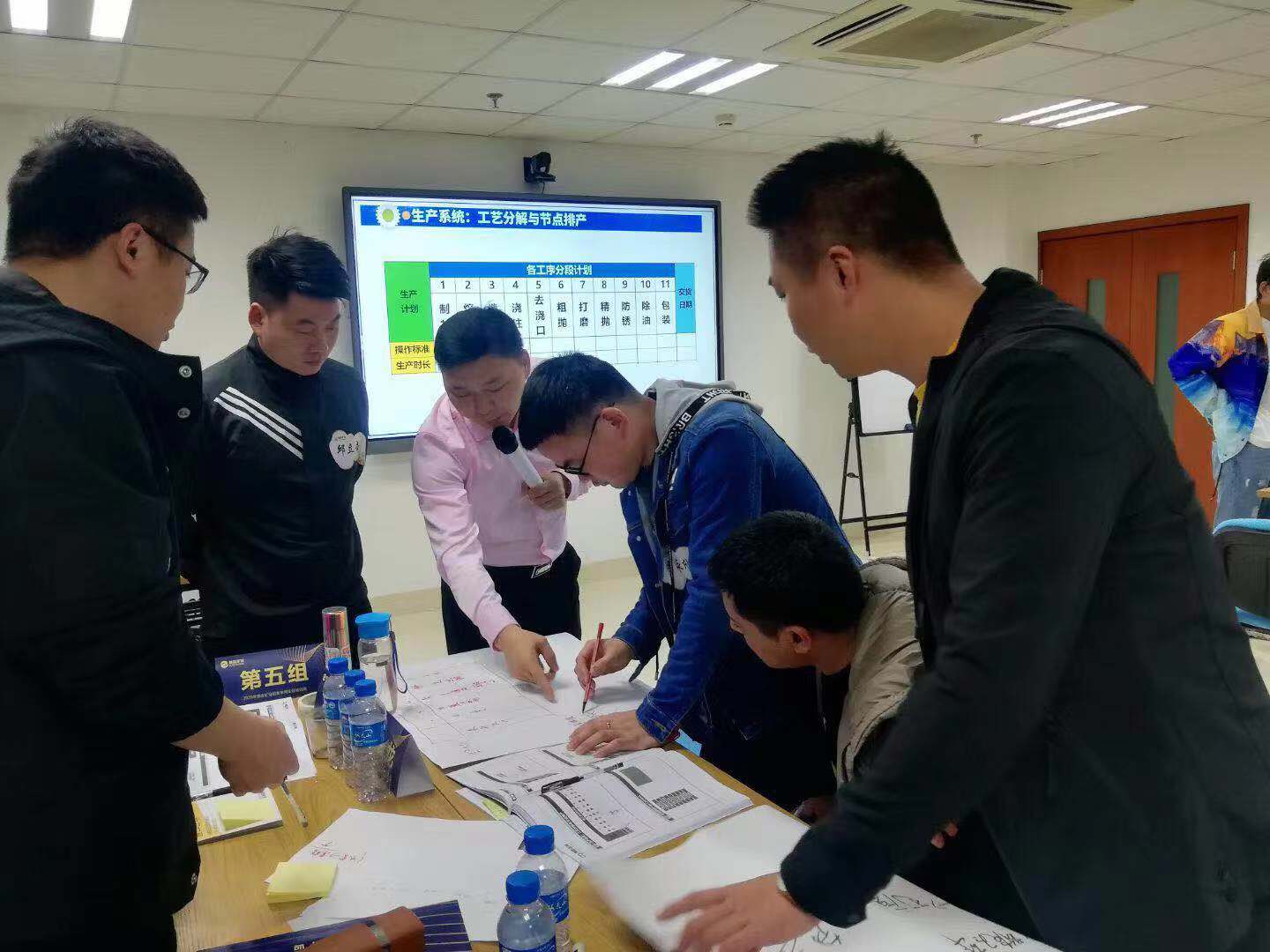 陶建科老师12月10-11日在龙岩给某矿业集团讲授《生产计划与调度管理》课程圆满结束！