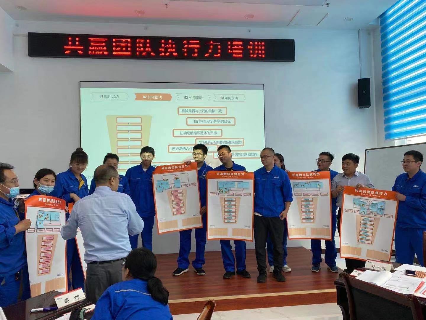 【张诚忠老师】 6月28-29日，来淄博给某高新技术企业讲《狼性团队执行力打造》一课获得企业高度认可
