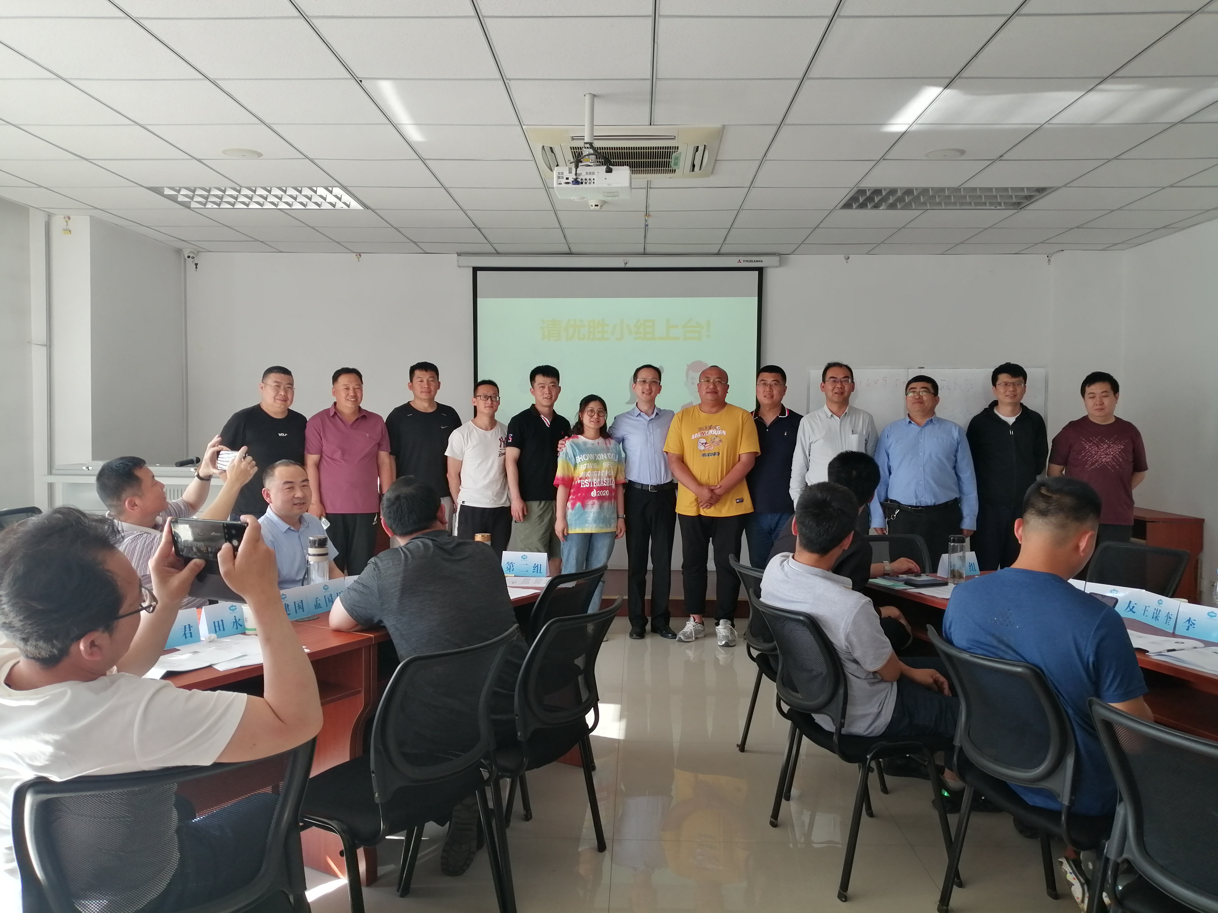 【俞平老师】6月18号为朔州市某中煤集团讲授《高效团队建设与执行力提升》课程圆满结束！