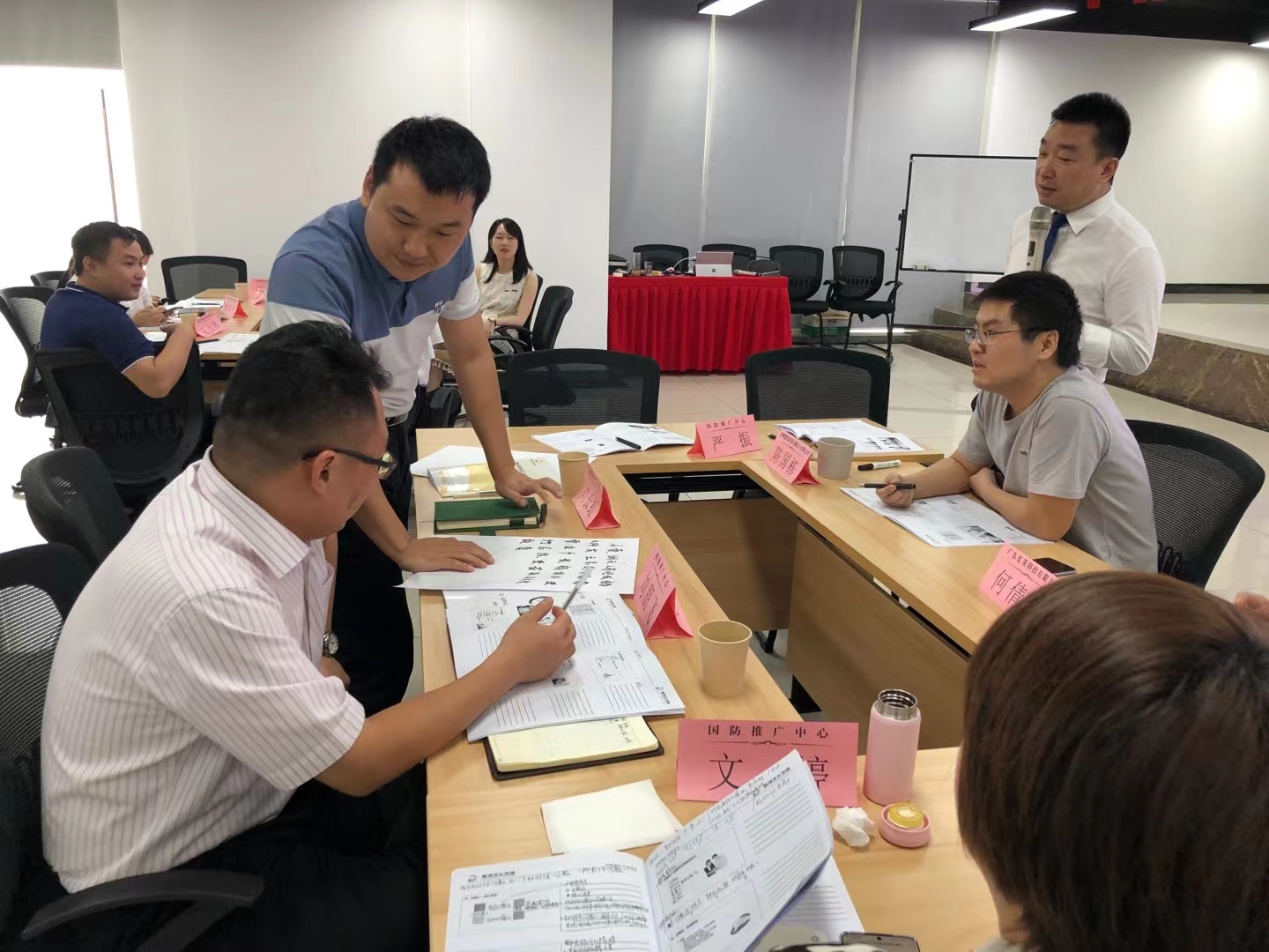 陈西君老师 9月22给佛山某科技园中高层再次返聘《高品质沟通技巧与冲突管理》课程